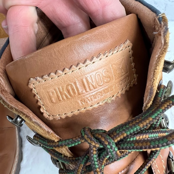 🚫SOLD! •Like New |•PIKOLINOS•| Lace Up Ankle Boots In Brandy - Picture 10 of 15